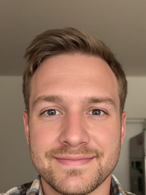 AI headshot sample