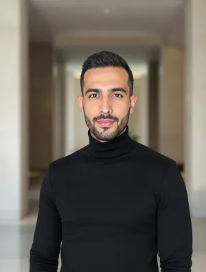 AI headshot sample