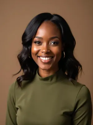 AI headshot sample