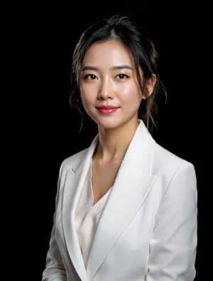 AI headshot sample
