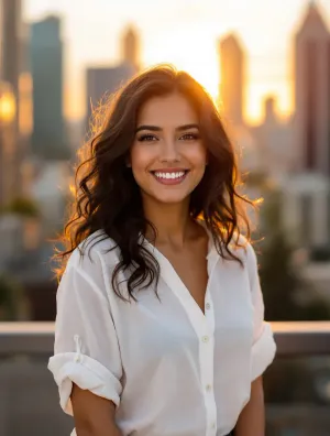 AI headshot sample